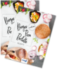 Recipes burger – pizza – raclette