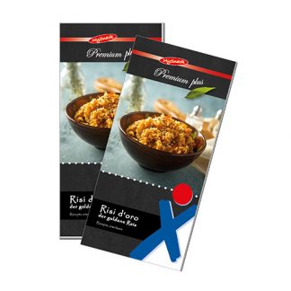 Rezepte für Risi d'oro, den goldenen Reis eiweißarm
