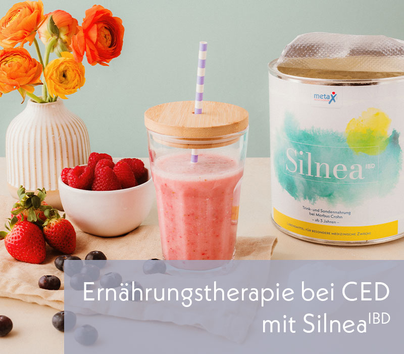Ernährungstherapie bei CED mit SilneaIBD
